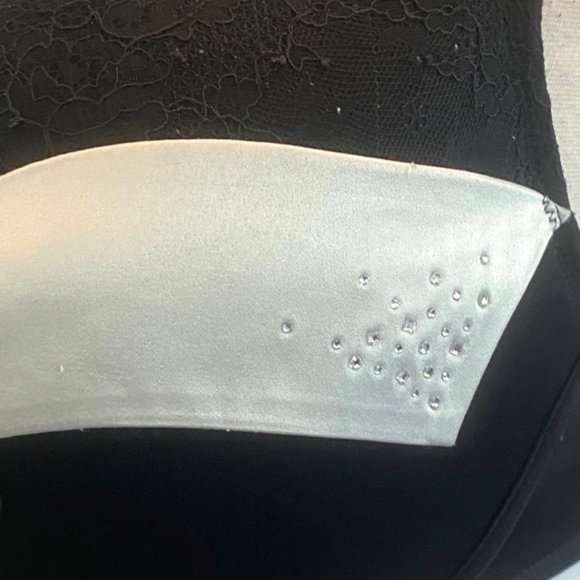 La Senza Lingerie Underwire Padded Push Up Sexy Tuxedo Look Bra Size 36D - Picture 3 of 6